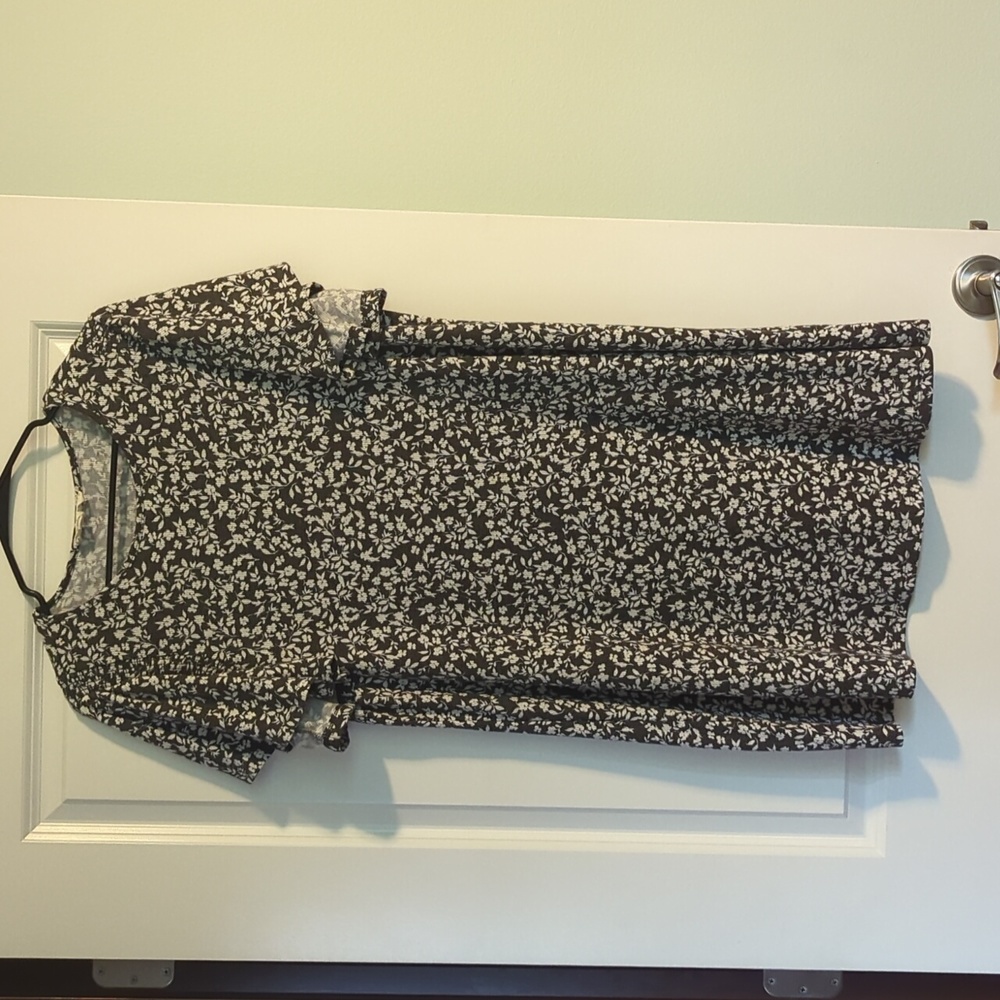 Ecothread Dress with flutter sleeves